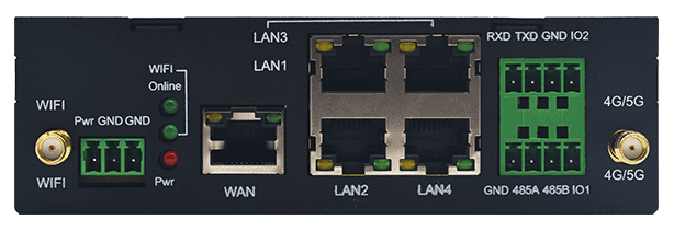 CM520-57X系列 5G/4G/3G五口網(wǎng)關(guān) 車(chē)載WiFi路由器